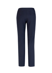 Biz Collection CL041LL Jane Womens Stretch Pant in Navy - back view