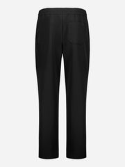 Inaura CL542UL Pulse Unisex Straight Leg Scrub Pant in Black - back view