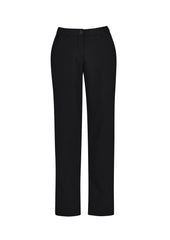 Biz Collection CL955LL Comfort Waist Womens Straight Leg Pant in Black