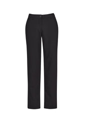Biz Collection CL955LL Comfort Waist Womens Straight Leg Pant in Charcoal