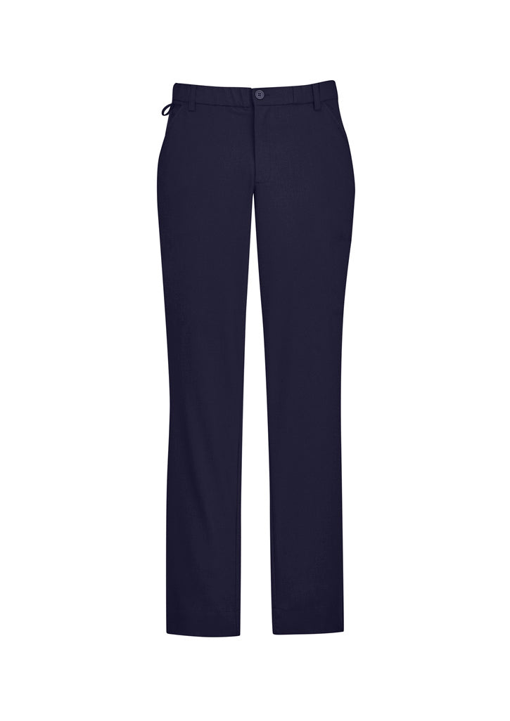Biz Collection CL958ML Comfort Waist Mens Flat Front Pant in Navy