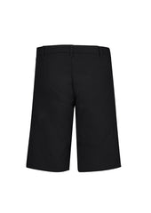 Biz Collection CL960MS Comfort Waist Mens Cargo Short in Black - back view