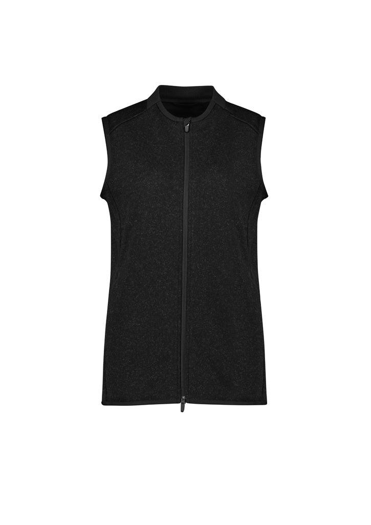 Womens Nova Zip Front Vest - CO343LV - biz-care-0