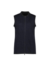 Womens Nova Zip Front Vest - CO343LV - biz-care-1