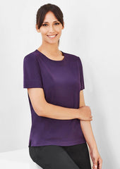 Womens Marley Short Sleeve Jersey Top - CS952LS - biz-care-4
