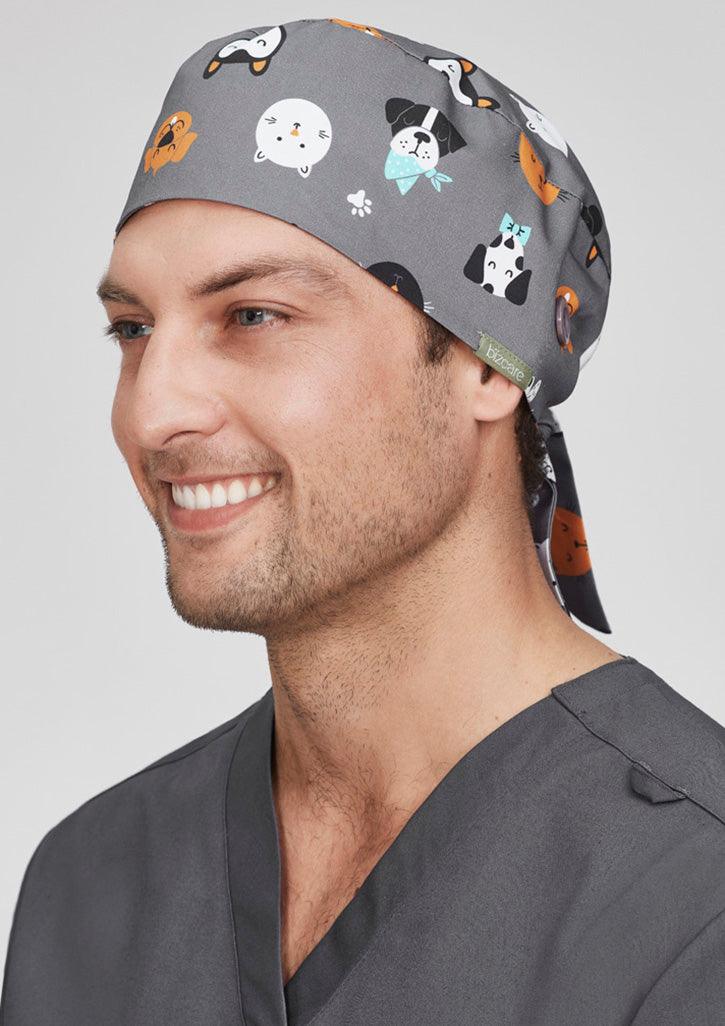 Unisex Printed Scrub Cap - CSC245U - biz-care-2