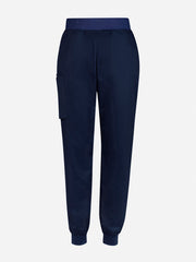 Inaura CSP042LL Riley Womens Slim Leg Jogger Scrub Pant in Midnight Navy
