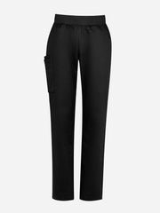 Inaura CSP047LL Riley Womens Straight Leg Scrub Pant in Black