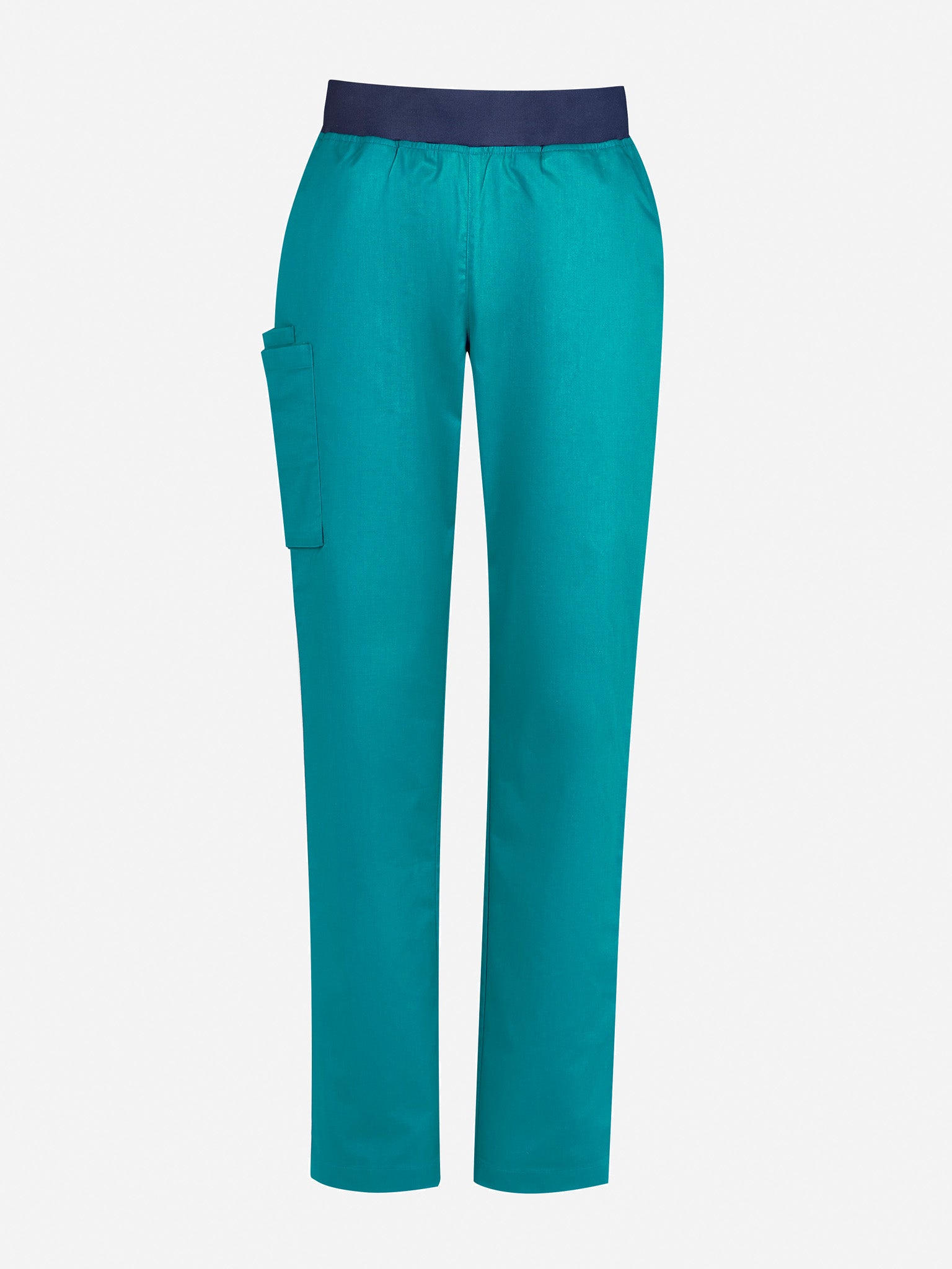 Inaura CSP047LL Riley Womens Straight Leg Scrub Pant in Teal