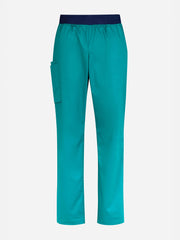 Inaura CSP047ML Riley Mens Straight Leg Scrub Pant in Teal