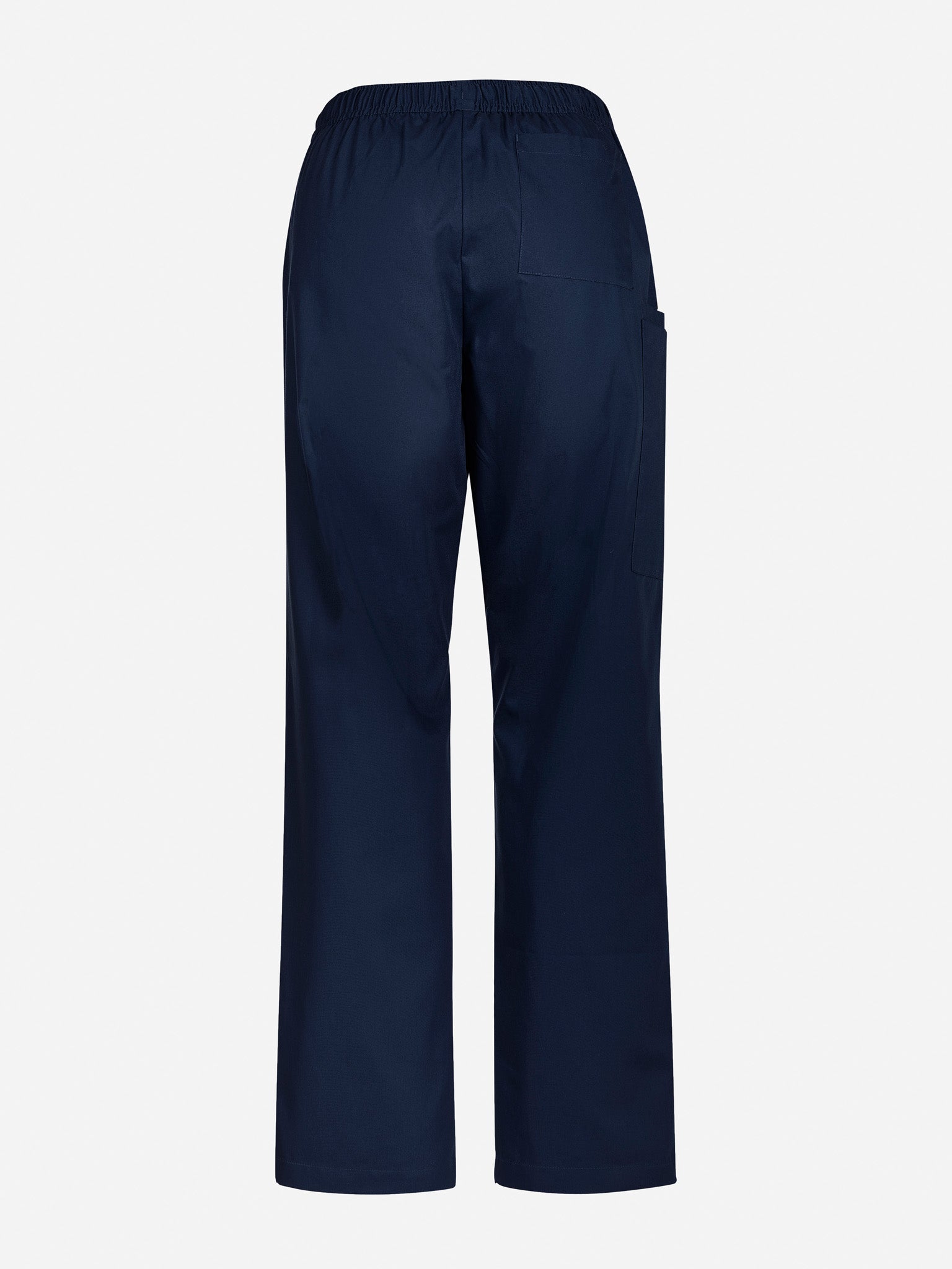 Inaura CSP143LL Tokyo Womens Scrub Pant in Midnight Navy - back view