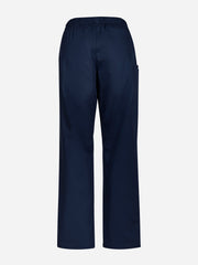 Inaura CSP143LL Tokyo Womens Scrub Pant in Midnight Navy - back view