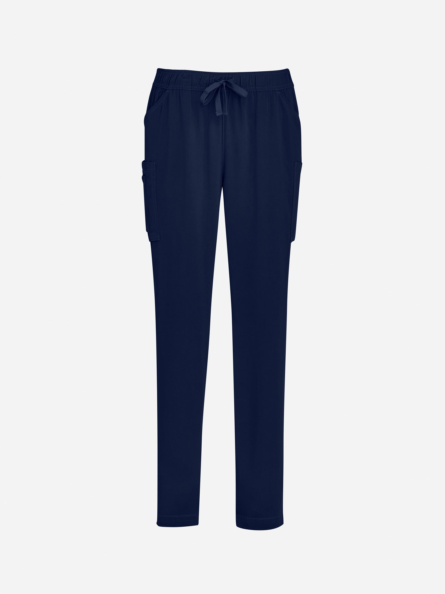 Inaura CSP943LL Avery Womens Slim Leg Scrub Pant in Midnight Navy