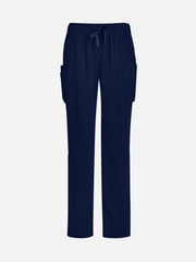 Inaura CSP944LL Avery Womens Straight Leg Scrub Pant in Midnight Navy