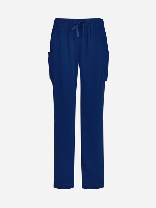 Inaura CSP944LL Avery Womens Straight Leg Scrub Pant in Navy
