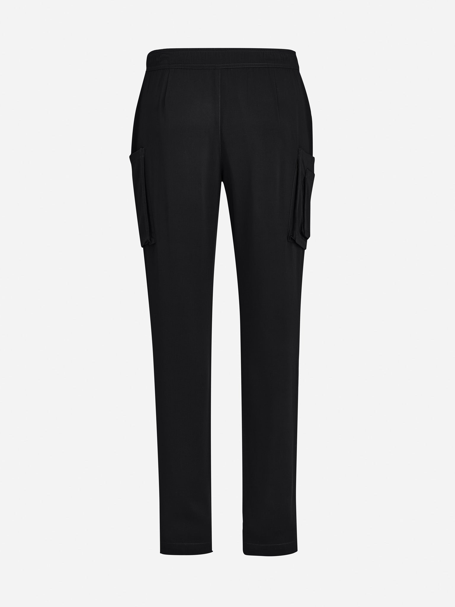 Inaura CSP946ML Avery Mens Straight Leg Scrub Pant in Black - back view