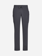 Inaura CSP946ML Avery Mens Straight Leg Scrub Pant in Charcoal