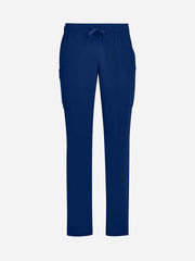 Inaura CSP946ML Avery Mens Straight Leg Scrub Pant in Navy