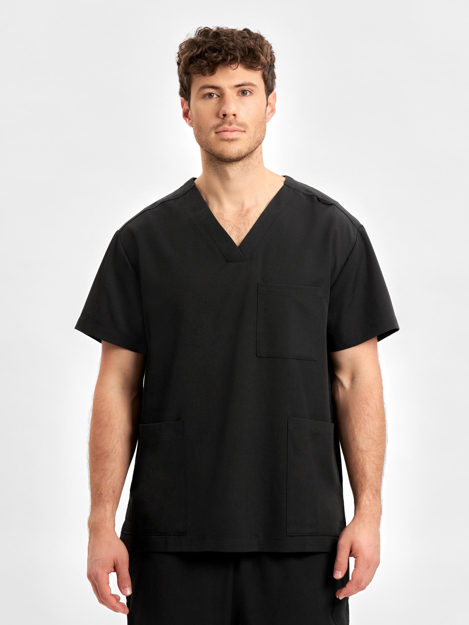 Pulse Unisex V-Neck Scrub Top - CU544US - inaura-0