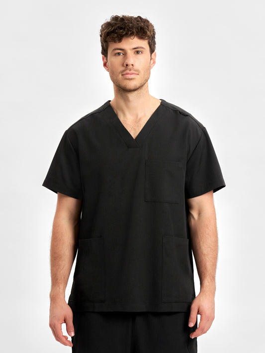 Pulse Unisex V-Neck Scrub Top - CU544US - inaura-0