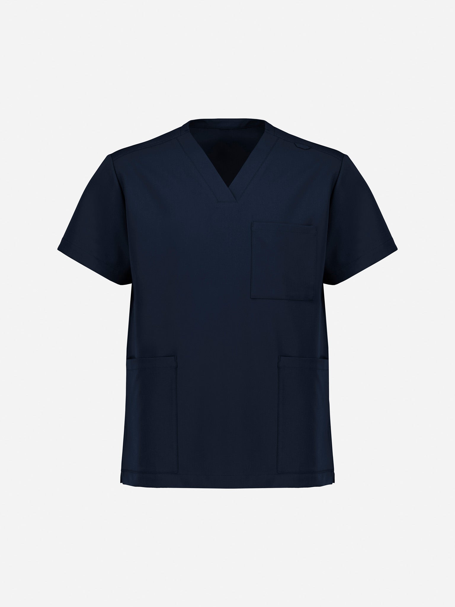 Inaura CU544US Pulse Unisex V-Neck Scrub Top in Midnight Navy