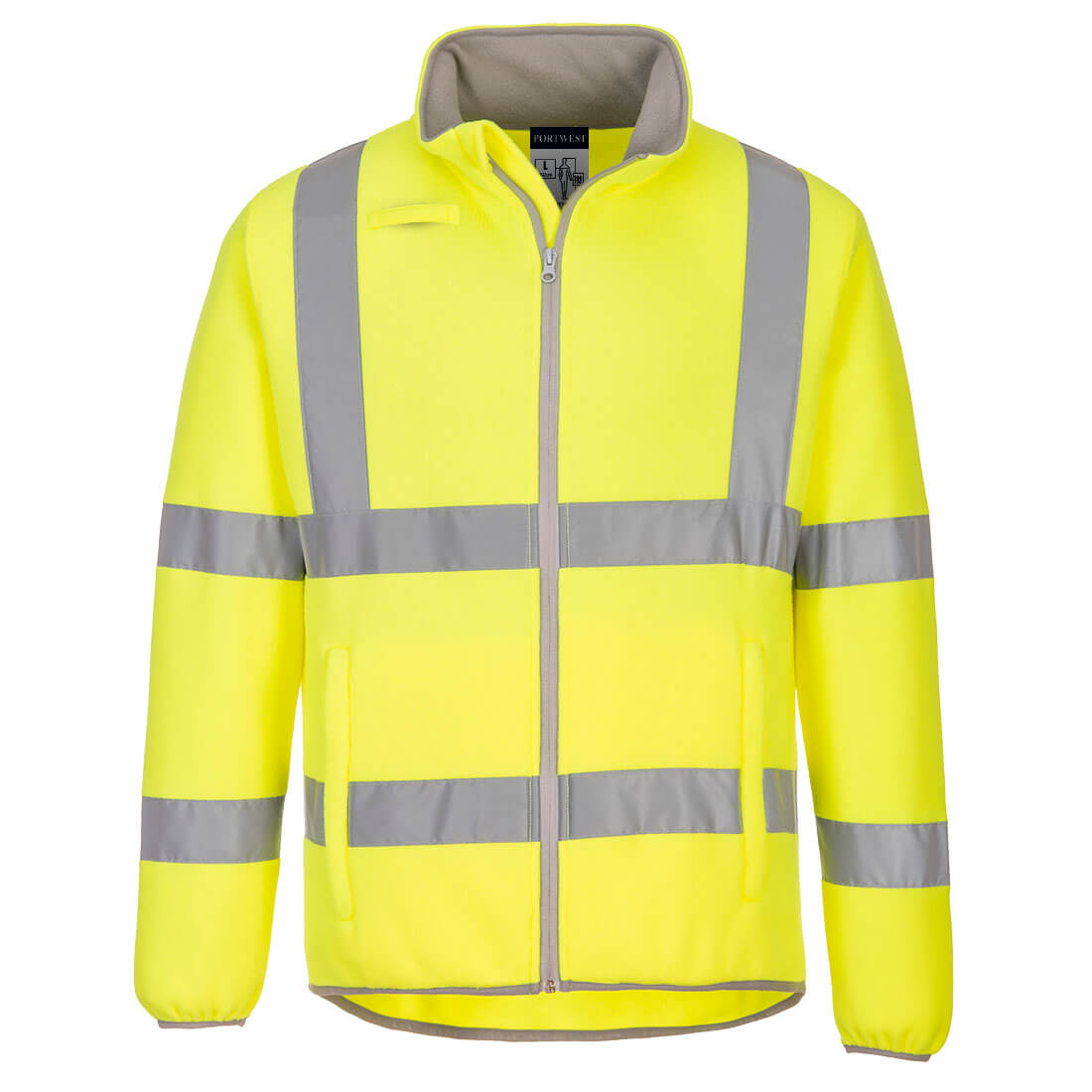 Eco Hi-Vis Polar Fleece Jacket - EC70 - Portwest-1