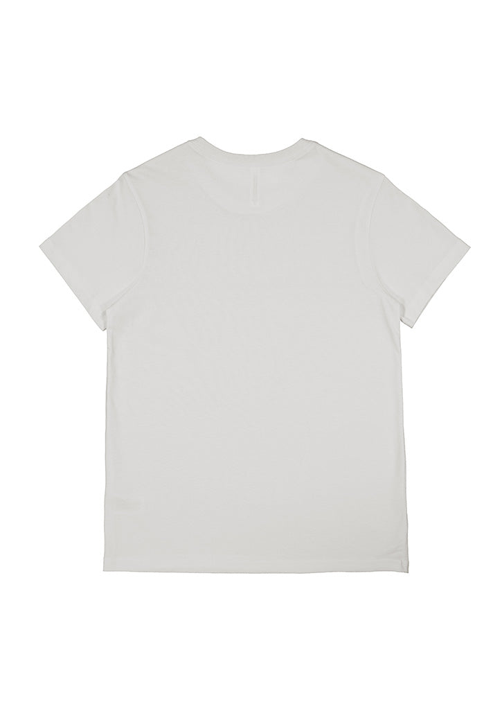 Basis Womens Short Sleeve Tee - X1001W in Ecru