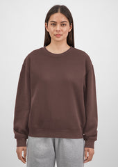 Everyday Womens Crew Sweatshirt - X2007W in Espresso - model