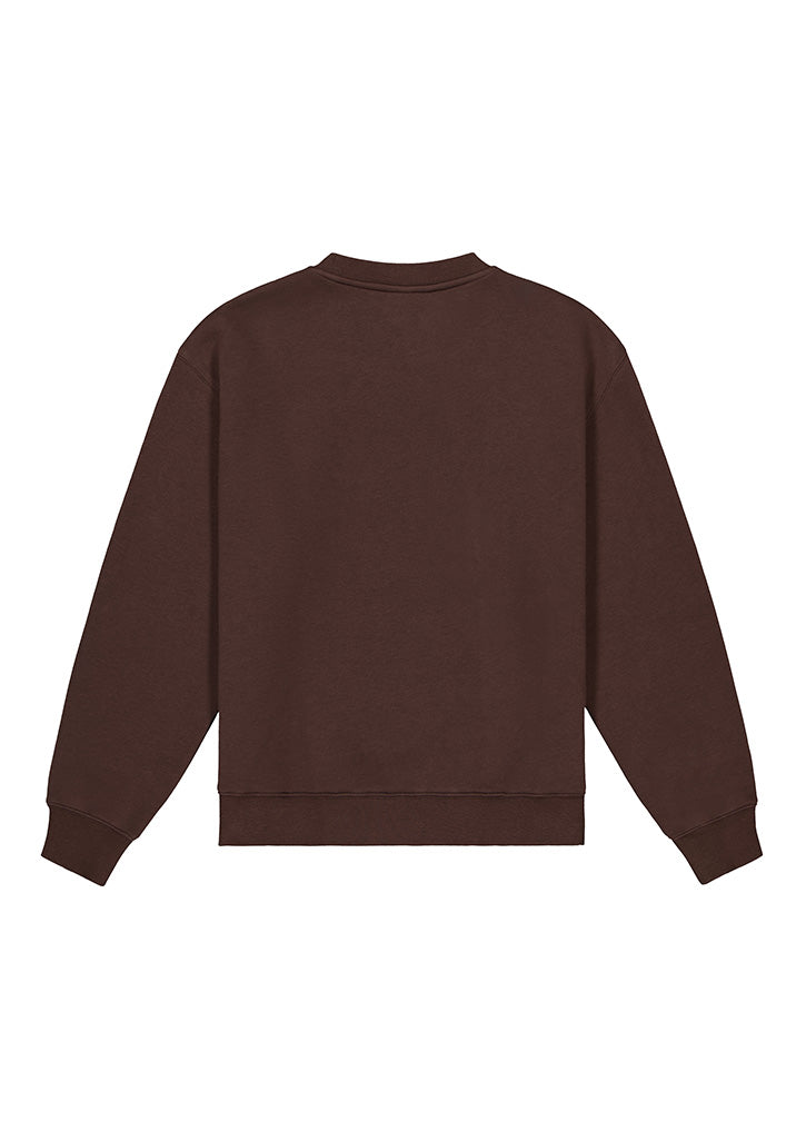 Everyday Womens Crew Sweatshirt - X2007W in Espresso