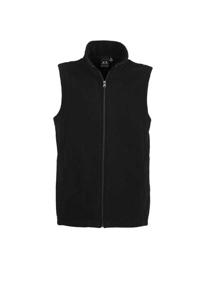 Biz Collection F233MN Plain Mens Vest in Black