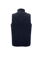 Biz Collection F233MN Plain Mens Vest in Navy - back view