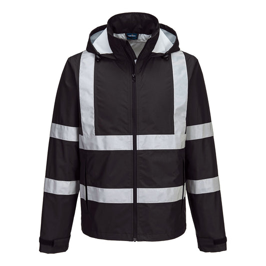 Iona Enhanced Lightweight Packable Jacket - F442 - Portwest - Black