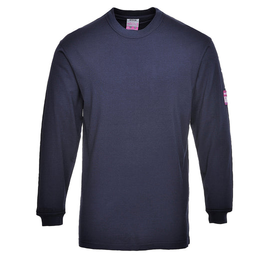 Modaflame Knit Anti-Static FR Long Sleeve T-Shirt - FR11 - Portwest-0