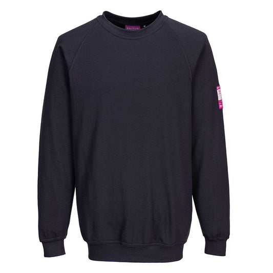 Modaflame Knit Anti-Static FR Long Sleeve Sweatshirt - FR12 - Portwest-0