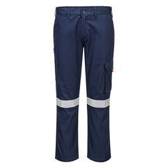 Bizflame FR Women's Cargo Pants with Tape - FR425 - Portwest - Navy