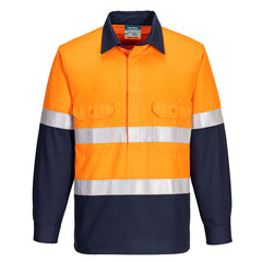 Portflame FR Class D/N Two-Tone Vented Shirt - FR713 - Portwest-0