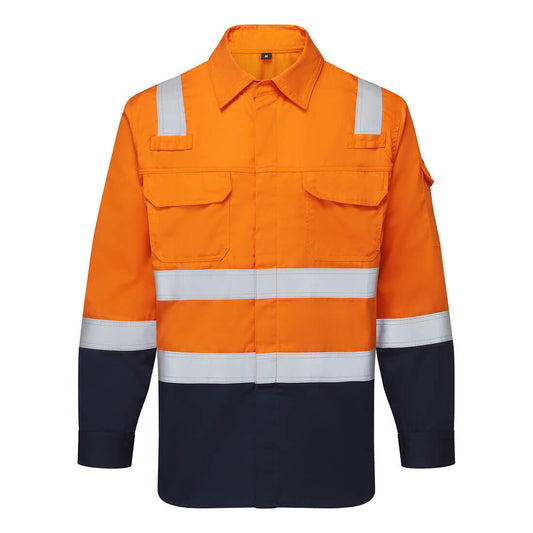Bizflame Work Two Tone FR Shirt - FR729 - Portwest-0