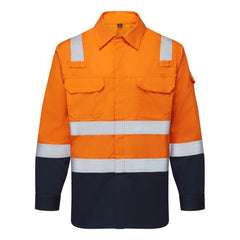 Bizflame Work Two Tone FR Shirt - FR729 - Portwest-0