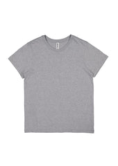 Basis Womens Short Sleeve Tee - X1001W in Grey Marle
