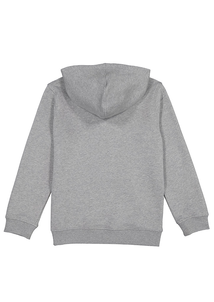 Basis Youth Hoodie - X1003Y in Grey Marle