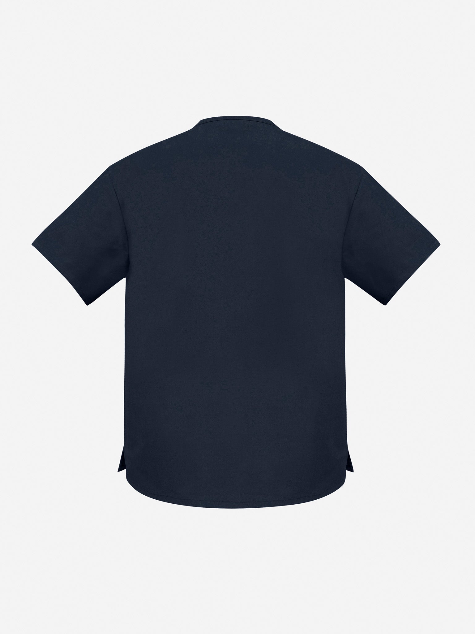 Inaura H10612 Classic Unisex Scrub Top in Navy - back view