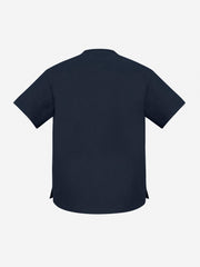 Inaura H10612 Classic Unisex Scrub Top in Navy - back view