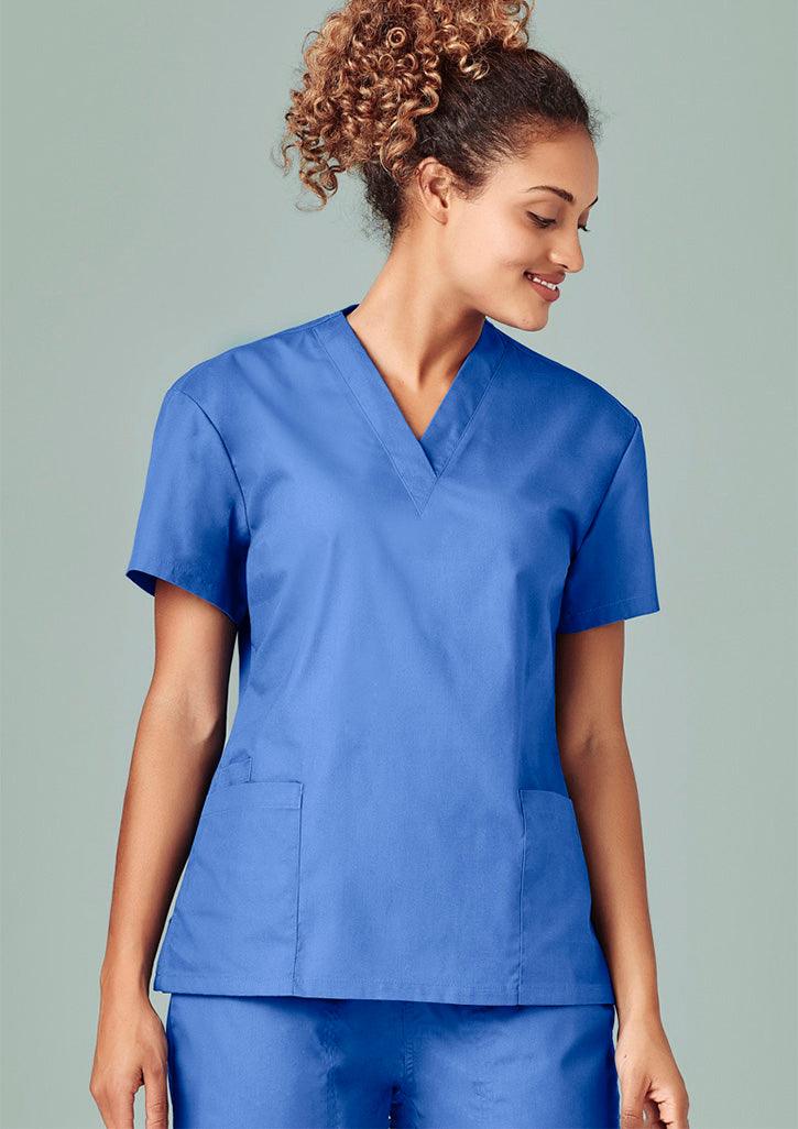 Womens Classic Scrub Top - H10622 - biz-collection-4