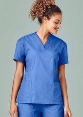 Womens Classic Scrub Top - H10622 - biz-collection-4