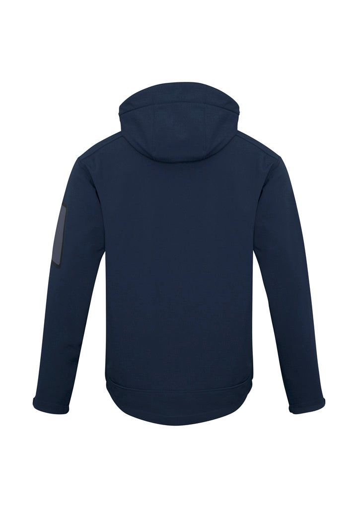 Biz Collection J10910 Summit Mens Jacket in Navy/Graphite - back view