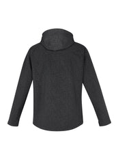 Biz Collection J135M Geo Mens Jacket in Black - back view