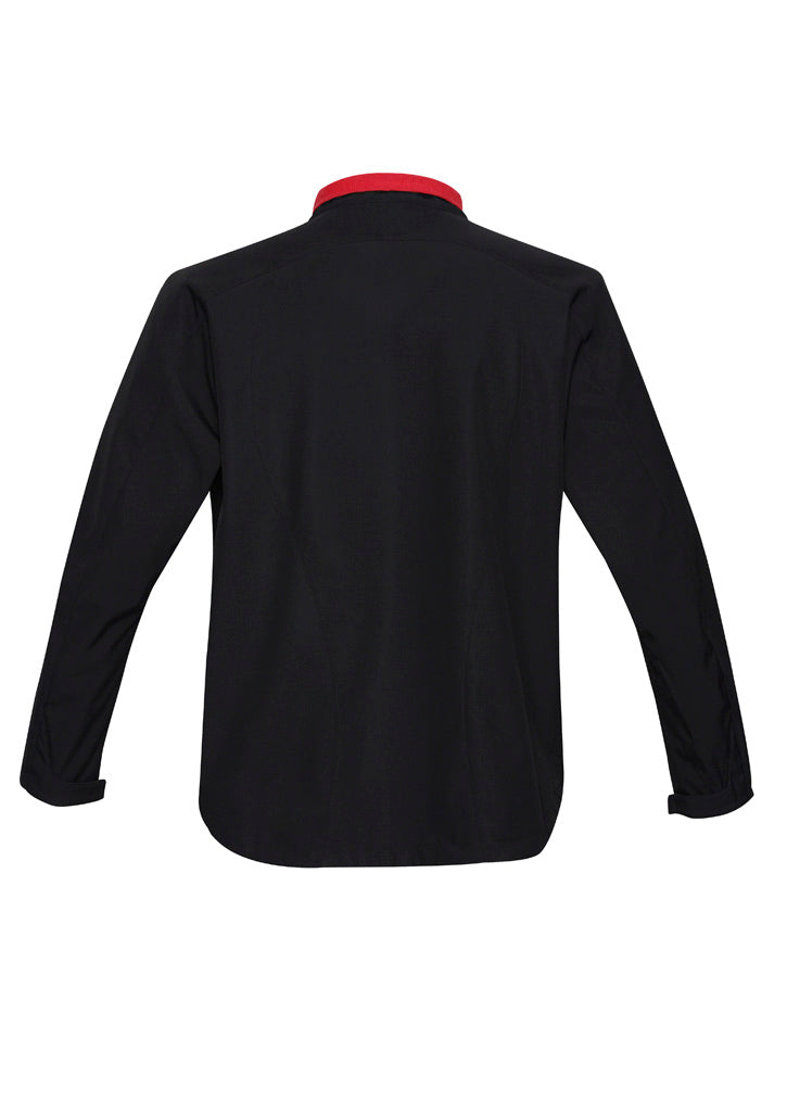 Biz Collection J307K Geneva Kids Jacket in Black/Red - back view