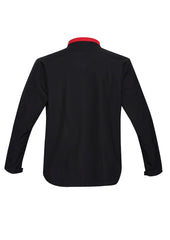 Biz Collection J307K Geneva Kids Jacket in Black/Red - back view