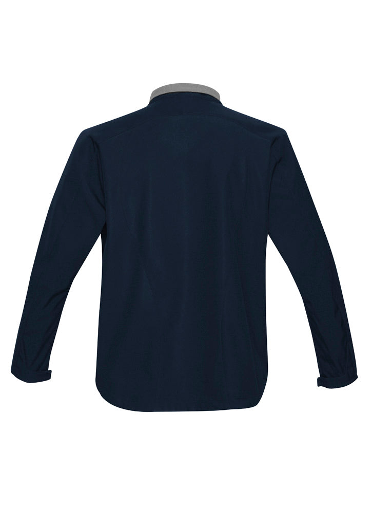Biz Collection J307K Geneva Kids Jacket in Navy/Graphite - back view