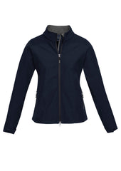 Biz Collection J307L Geneva Womens Jacket in Navy/Graphite